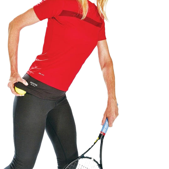 HIP-BK Tourna Hipster Ball Band for Holding Tennis Balls and Pickleballs