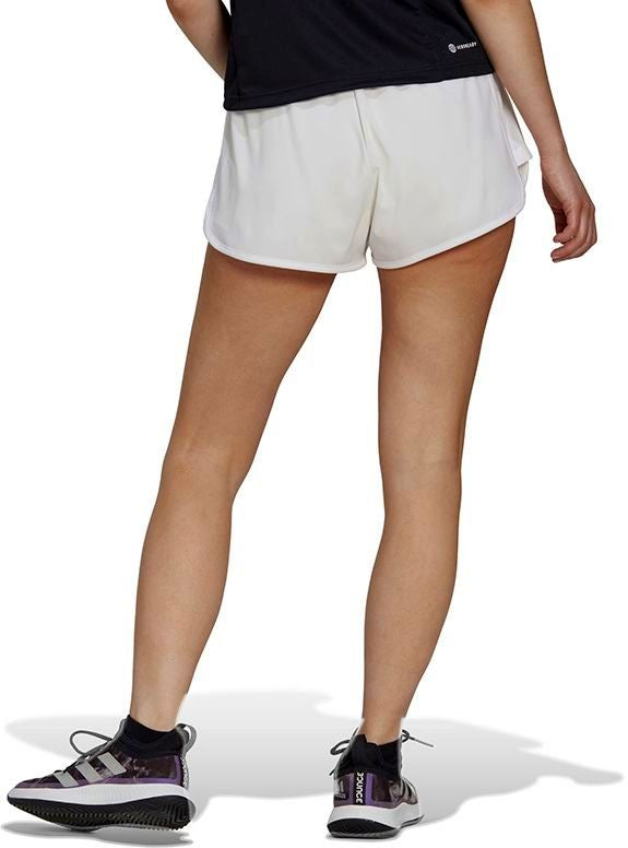 HN6204 Adidas Women's Club Tennis Shorts (White)