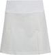 HS0542 Adidas Girls Club Pleated Tennis Skirt (White)
