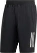 HS3253-7 Adidas Men’s Club 3 Stripe Tennis Shorts 7 Inch (Black)