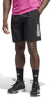 HS3253-9 Adidas Men’s Club 3 Stripe Tennis Shorts 9 Inch (Black)