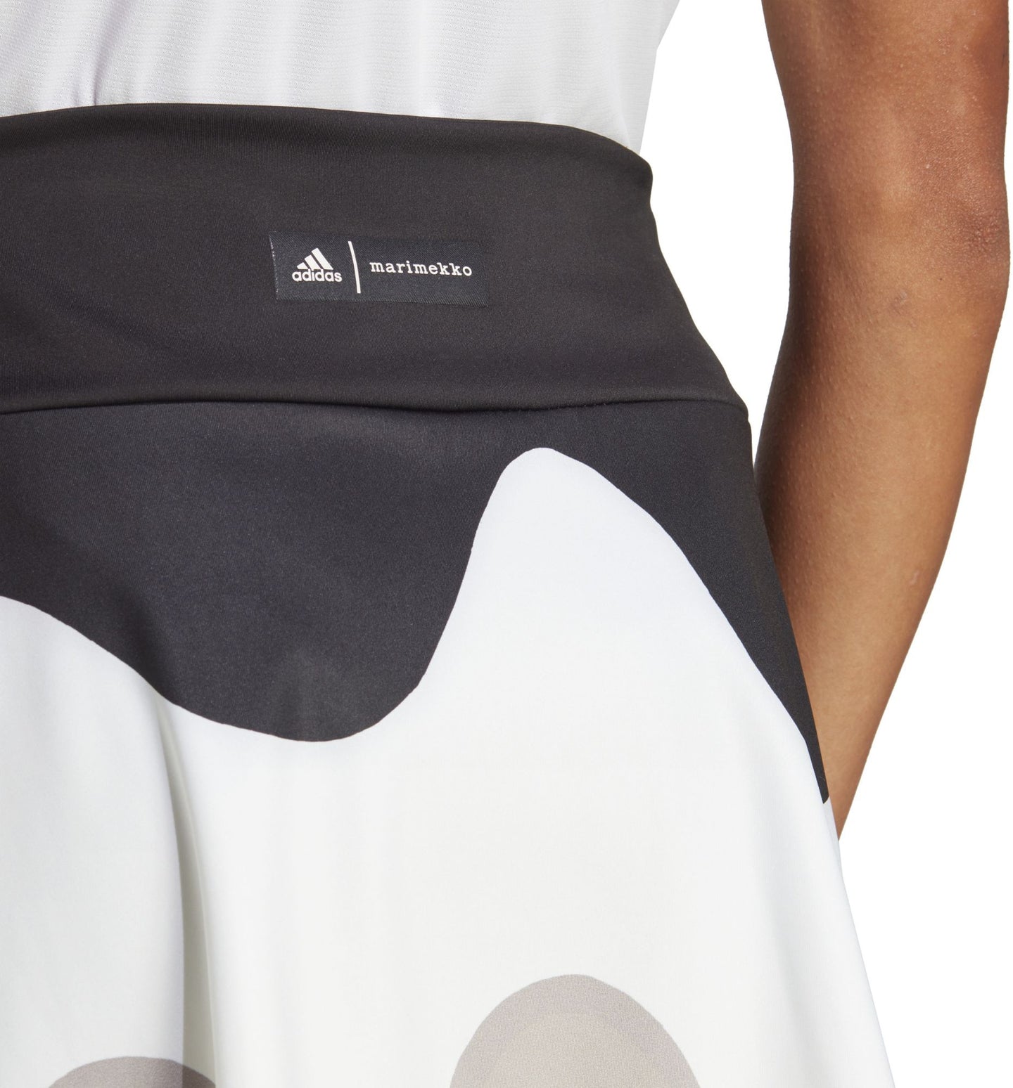 HT3633 Adidas Women's Marimekko Premium Tennis Skirt (Multicolor/Black)