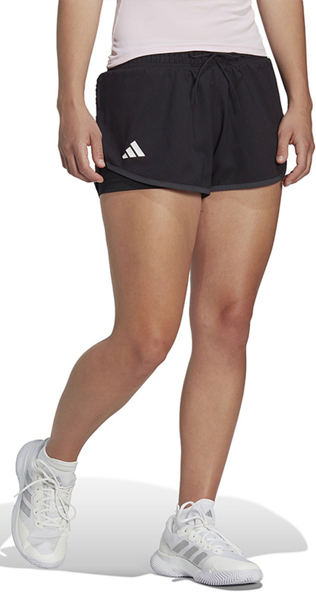 HT7194 Adidas Women's Club Tennis Shorts (Black)