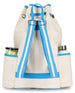 Ame & Lulu Hamptons Tennis Backpack (Scuba) back