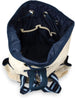 HTBP239 Ame & Lulu Hamptons Tennis Backpack (Two Tone Blue)