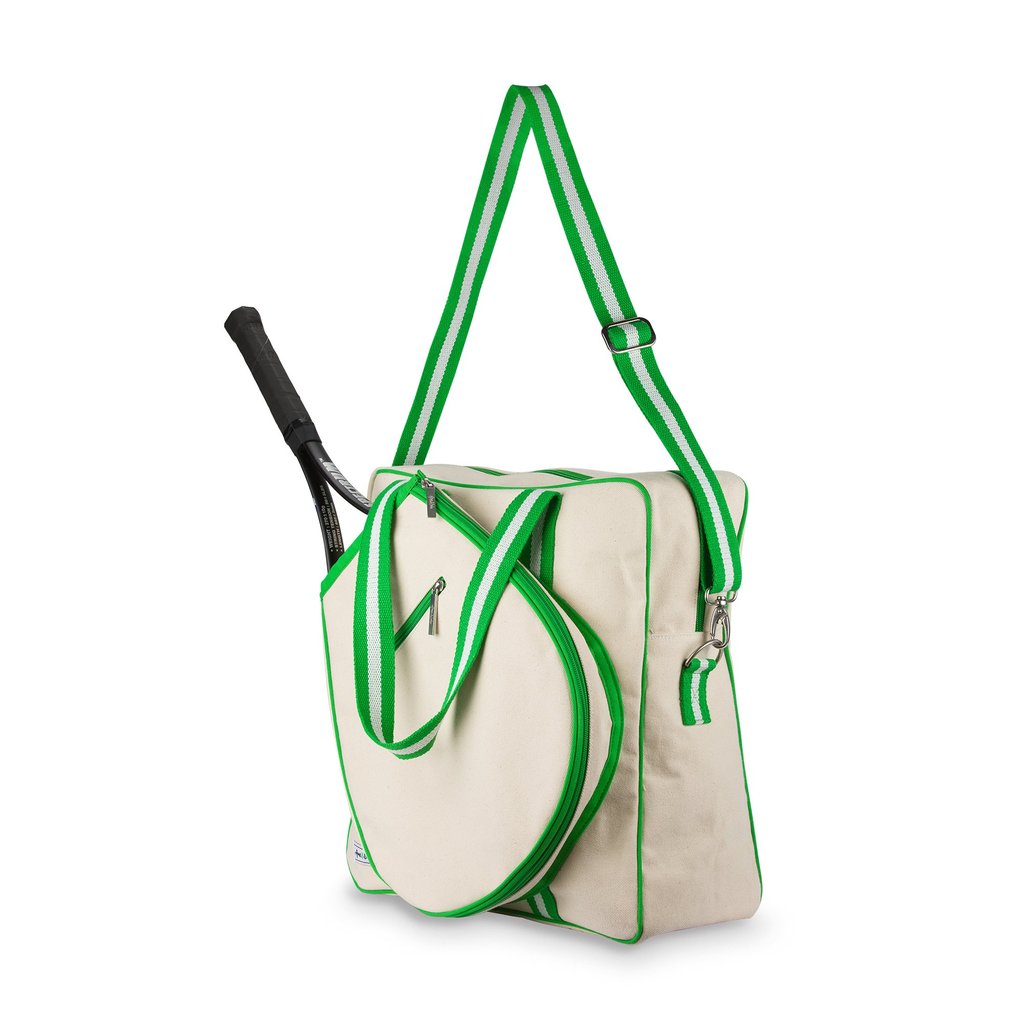 HTTB153 Ame & Lulu Hamptons Tennis Tour Bag (Limeade)
