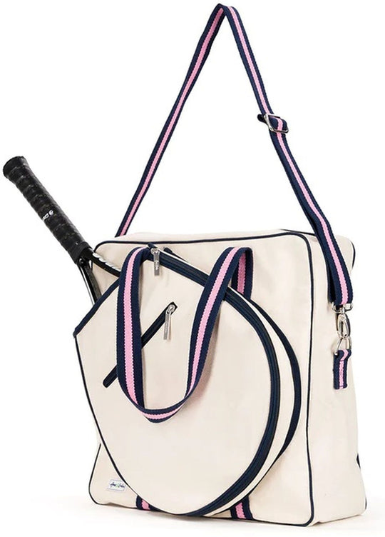 HTTB206 Ame & Lulu Hamptons Tennis Tour Bag (Pinkberry)