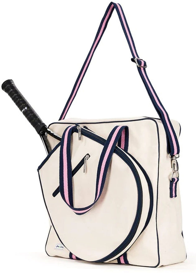 HTTB206 Ame & Lulu Hamptons Tennis Tour Bag (Pinkberry)