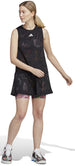 HU1807 Adidas Women's Melbourne Tennis Dress (Black)