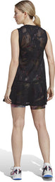 HU1807 Adidas Women's Melbourne Tennis Dress (Black)