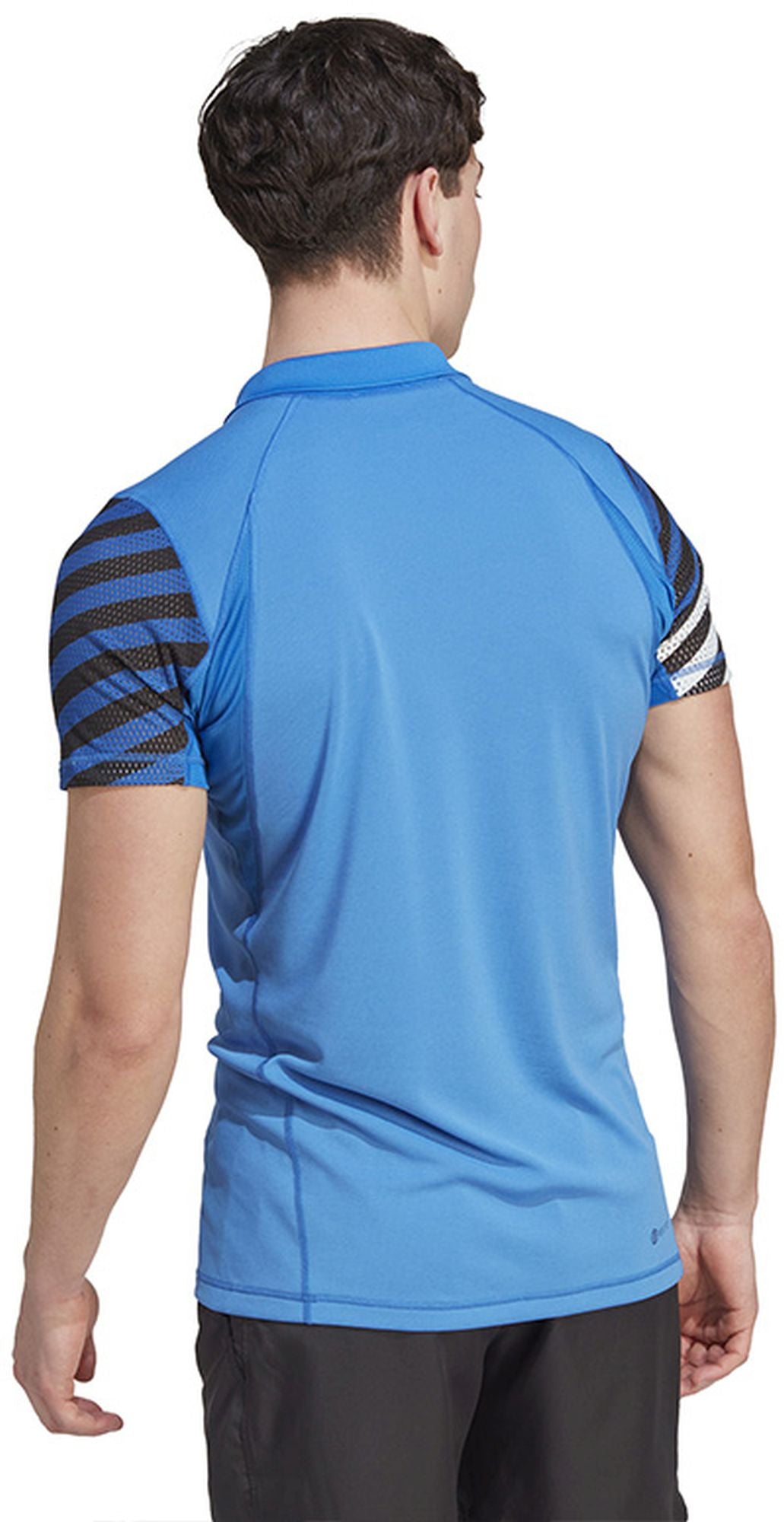 HY5872 Adidas Men's FreeLift Pro Tennis Polo (Bright Royal)