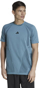 IB5421 Adidas Men's AeroReady Pro Seamless Tennis Tee (Arctic Fusion)