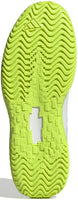IF0438 Adidas Men's Solematch Control Tennis Shoes (Crystal Jade/White/Lucid Lemon)