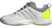 IG8959 Adidas Women’s Court Pickleball Shoes (Cloud White/Silver Metallic/Lucid Lemon)
