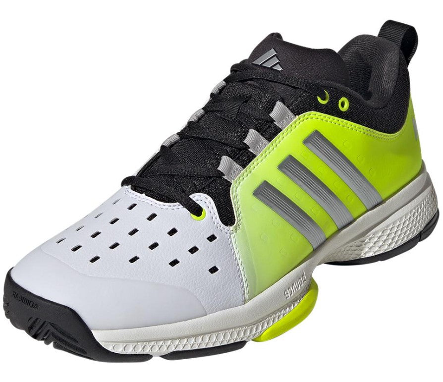 IG8960 Adidas Men’s Court Pickleball Shoes (Cloud White/Silver Metallic/Core Black)