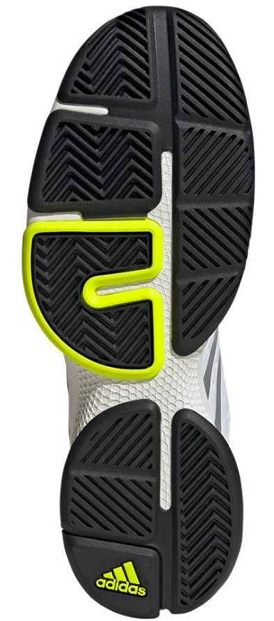 IG8960 Adidas Men’s Court Pickleball Shoes (Cloud White/Silver Metallic/Core Black)