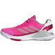 IH3395 Adidas Women's CrazyQuick LS Padel Shoes (Lucid Pink/Silver Metallic/Lucid Red)