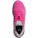 IH3395 Adidas Women's CrazyQuick LS Padel Shoes (Lucid Pink/Silver Metallic/Lucid Red)