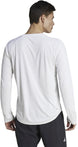 IJ4907 Adidas Men's Club Long Sleeve Tennis Tee (White)