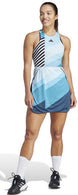 IL9593 Adidas Women's Transformative Pro Tennis Dress (Flash Aqua/Black)