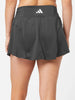 IL9596 Adidas Women's NYC Reversible Match Tennis Skirt (Carbon)