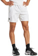 IP1885 Adidas Men's Club Graphic Tennis Shorts (White/Grey One)