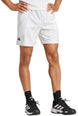 IP1885 Adidas Men's Club Graphic Tennis Shorts (White/Grey One)