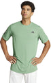 IP1890 Adidas Men's Club-3 Stripe Tennis Tee (Preloved Green)