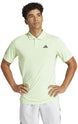 IP1893 Adidas Men's Club-3 Stripe Tennis Polo (Green Spark)