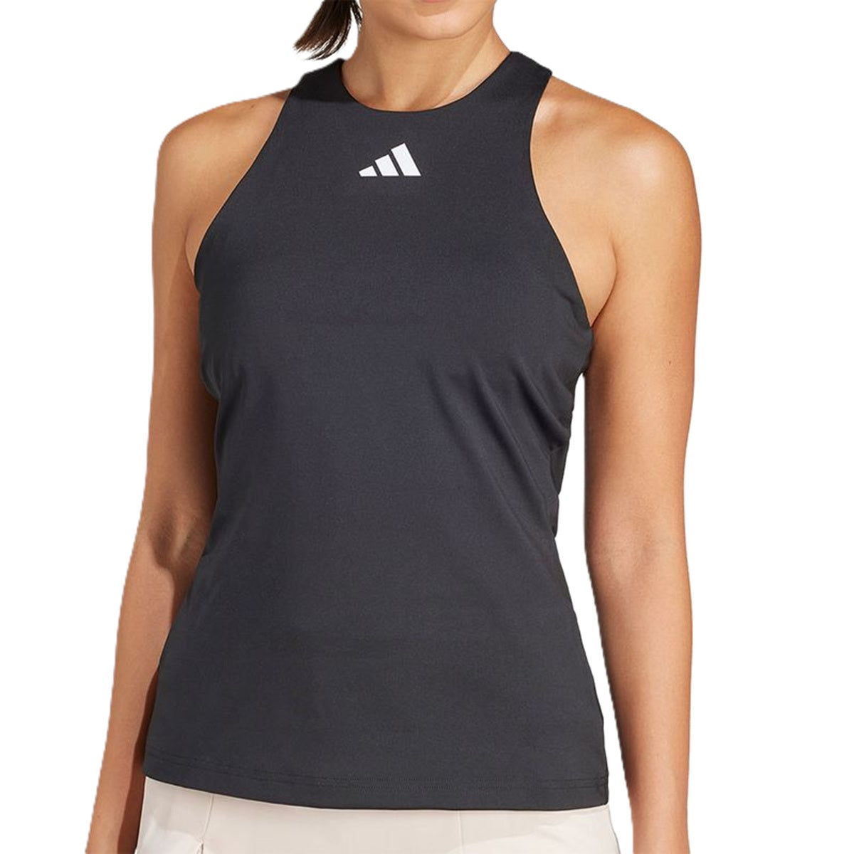 IP1967 Adidas Women's Y-Tank Tennis Tank Top (Black)