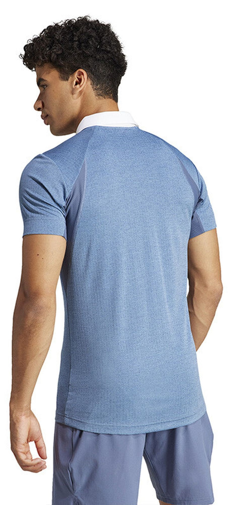 IQ4739 Adidas Men's FreeLift Tennis Polo (Preloved Ink)