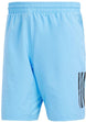 IT9029-7 Adidas Men’s Club 3 Stripe Tennis Shorts 7 Inch (Blue Burst)