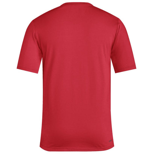 JD3382 Adidas Men's Train Essentials Feelready Tee (Pure Ruby)