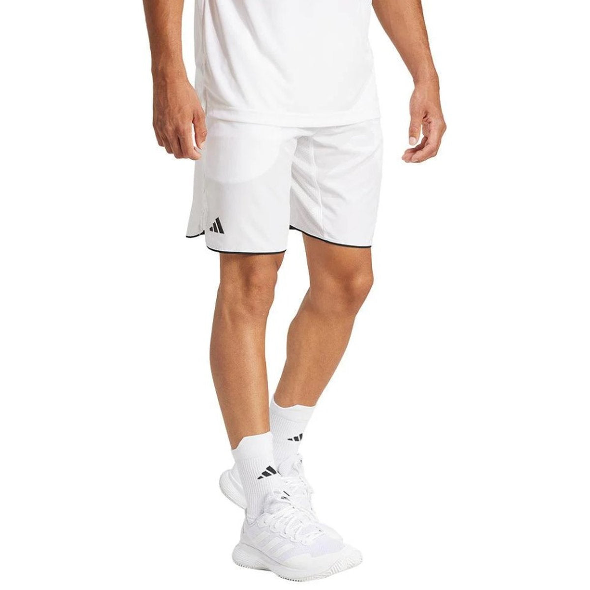 JD8641-7 Adidas Men's Club 7" Short (White)