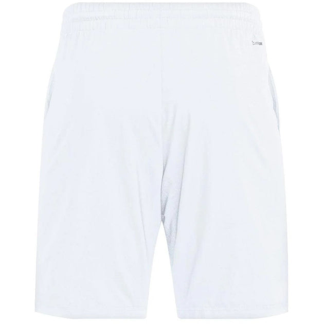 JE0408-9 Adidas Men's Club 3 Stripes 9" Short (White)