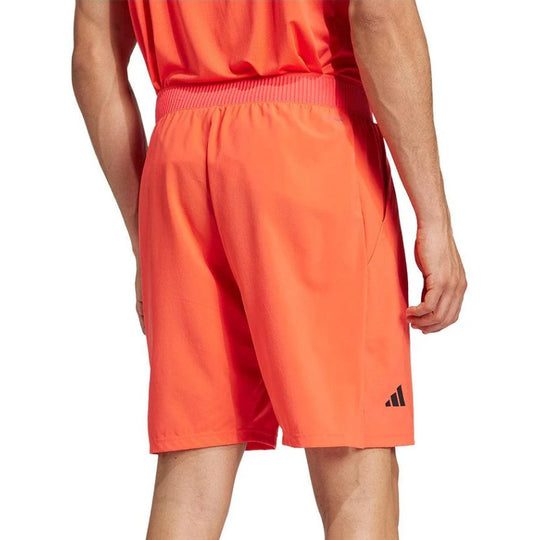 JG0995 Adidas Men's Club Stretch Woven 7 Shorts (Semi Lucid Red)
