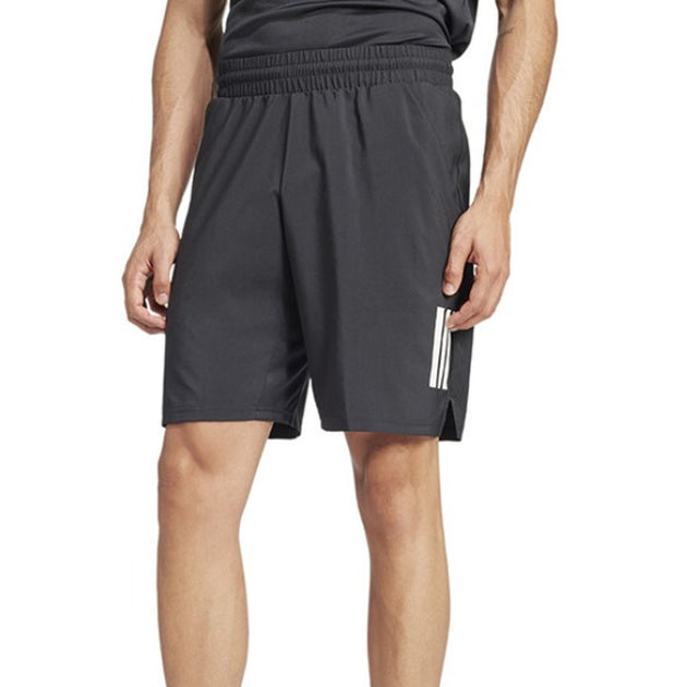 JG3589-9 Adidas Men's Club 3 Stripes 9" Short (Black)