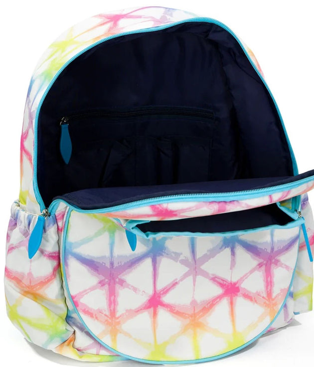 JLTBP280 Ame & Lulu Junior Love Tennis Backpack (Rainbow Shibori)