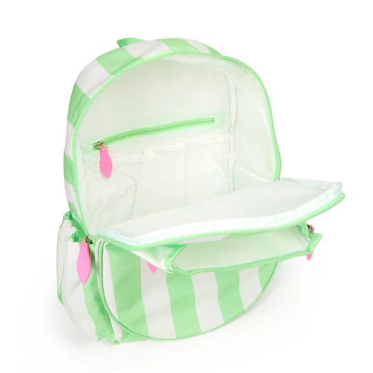 JLTBP343_Ame_Lulu_Junior_Love_Tennis_Backpack_Mint_Cabana_Stripes