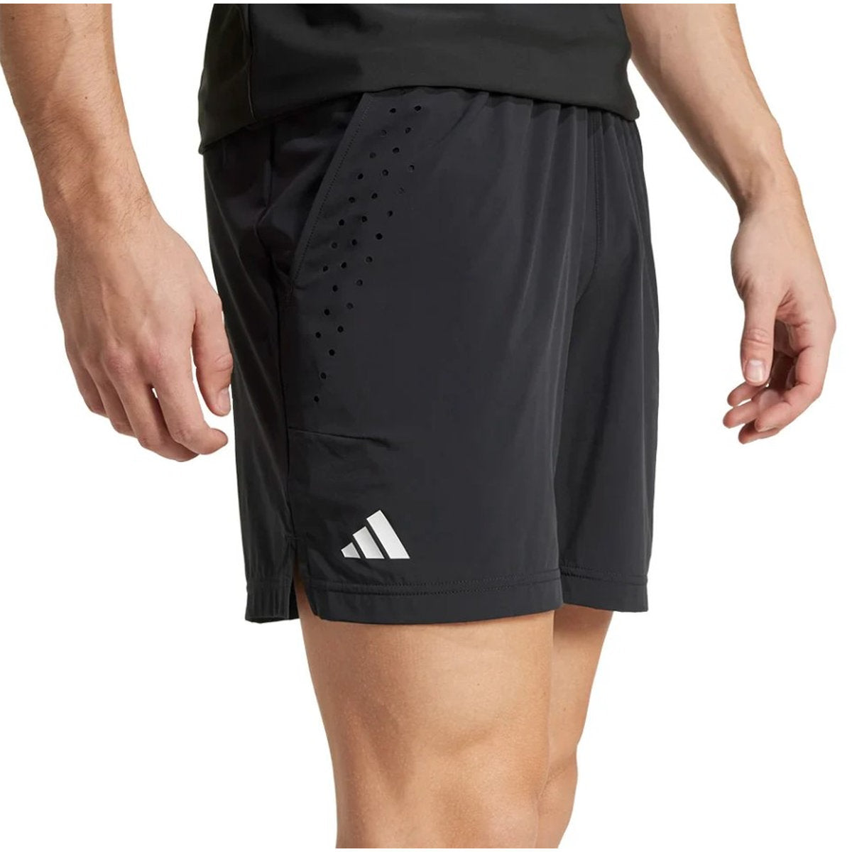 JN3720 Adidas Men's Ergo Pro Tennis Shorts (Black)