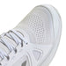 JP7060 Adidas Women's Stella Court Tennis Shoes (White/Silver Metal/Lucid Red)