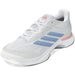 JP8858 Adidas Women's Avacourt 3 Tennis Shoes (Core Black/Halo Blue)