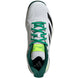 JQ0695 Adidas Men’s Courtflash Pickleball Shoes (White/Core Black/Collegiate Green)