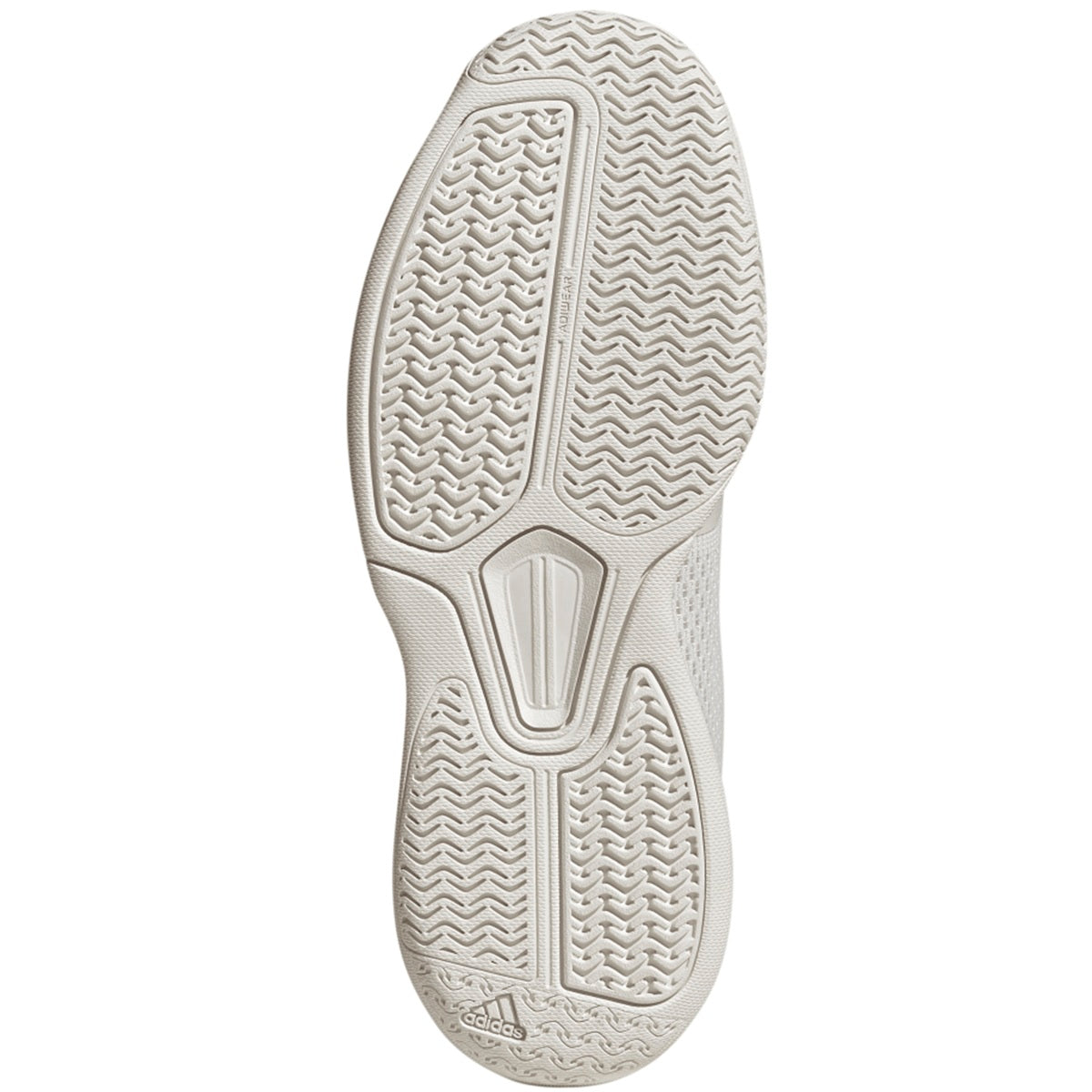Adidas Women's Courtflash Pickleball Shoes (White/Silver Metallic/Luci