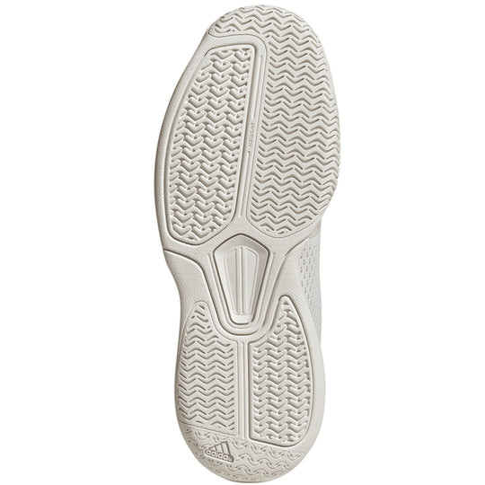 JQ0696 Adidas Women’s Courtflash Pickleball Shoes (White/Silver Metallic/Lucid Pink)