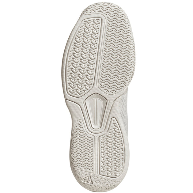 JQ0696 Adidas Women’s Courtflash Pickleball Shoes (White/Silver Metallic/Lucid Pink)