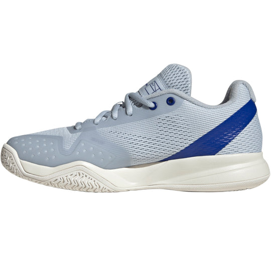 JQ3248 Adidas Women’s Courtflash Pickleball Shoes (Halo Blue/Silver Metallic/Lucid Blue)
