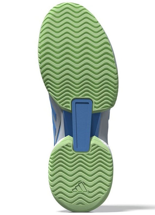 JQ7079 Adidas Women’s Avaluxe Tennis Shoes (Halo Blue/Semi Green Spark)