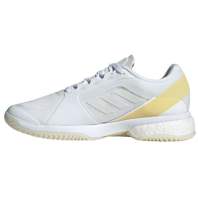 JQ7080 Adidas Women’s Avaluxe Tennis Shoes (Cloud White/Zero Metalic/Orange Tint)
