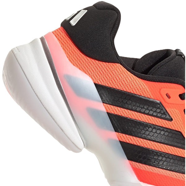 JS1927 Adidas Men's Barricade 14 Tennis Shoes (Lucid Orange/Core Black)
